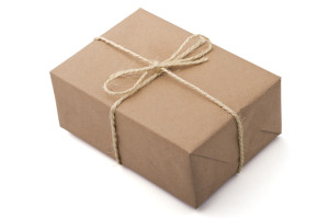 Brown parcel